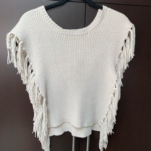 Cupcakes and cashmere knit poncho